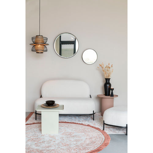 Housecraft Living Polly 2-zitsbank Teddy Ivoor wit/ Beige - vtwonen shop