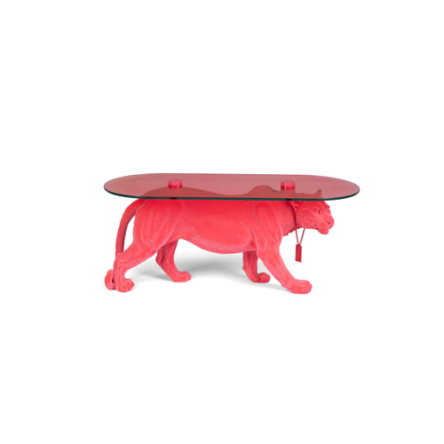 Bold Monkey Dope As Hell Panter salontafel Roze - vtwonen shop