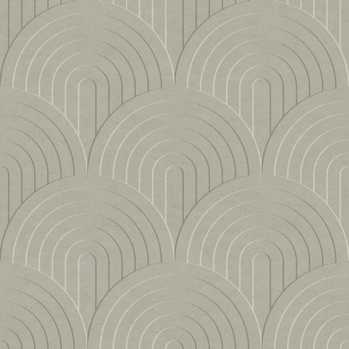 ESTAhome behang 3D-motief vergrijsd groen - 50 x 900 cm - 131111 - vtwonen shop