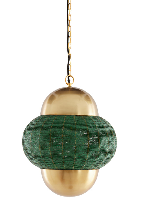 Light & Living hanglamp CETARA - groen - Ø33x38cm - vtwonen shop