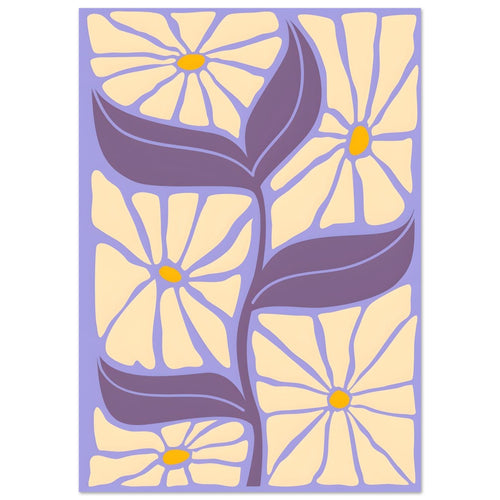 Artfulprints  Matisse - Floral form   poster A4 21x29.7 cm