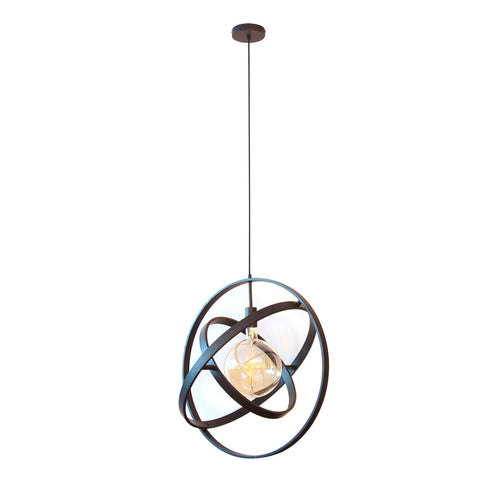 Giga Meubel Hanglamp Galaxy - Zwart Metaal - 1-Lichts - 150x55x55cm - vtwonen shop