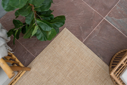 Interieur05 Jute buitenkleed Naturel Plain - 200 x 290 cm