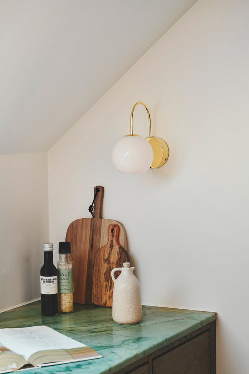 Nordlux Franca | Wandlamp | E14 Fitting | Messing