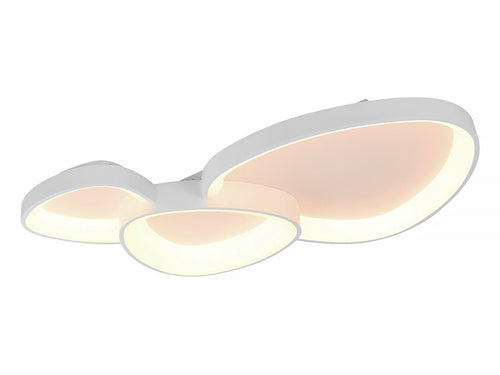 Freelight plafondlamp Organico - 3 lichts - 90  x 10.5   cm - wit