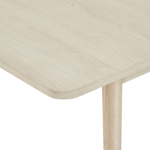 Furnhouse uitschuifbare eettafel Nyborg - Witte olie - 200/300x100 cm