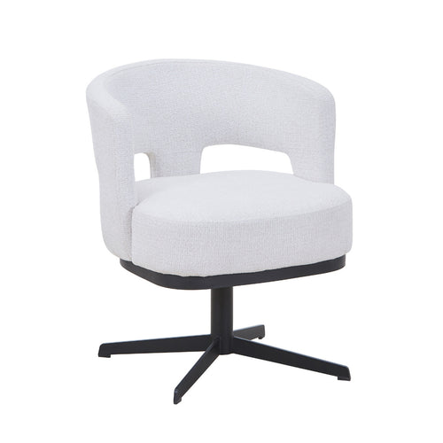 DÉJA Living Eetkamerstoel Léo - Off-White - Draaibaar - Set van 2 - vtwonen shop