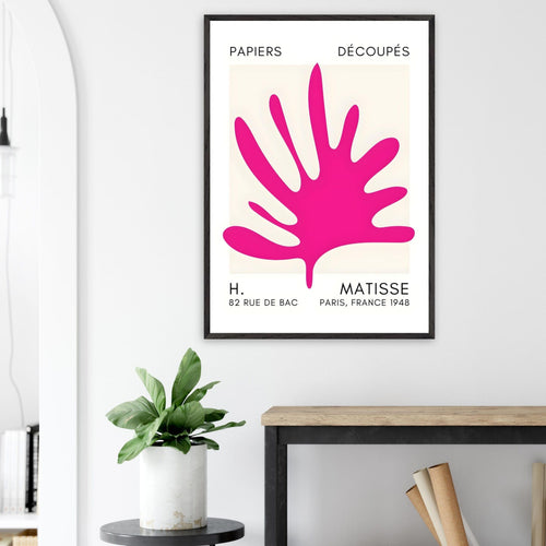 Artfulprints Poster Matisse – Coral drift pink   - 70x100 cm - Roze