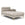 Cosmopolitan Design rechter chaise longue Bali structurele stof, beige - 185x102x75cm