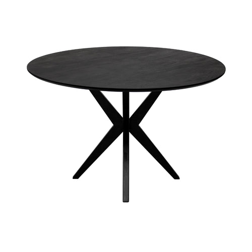 Kick eettafel Havard - 120cm - Zwart - vtwonen shop