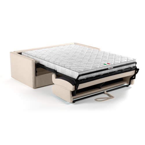 Calicosy - COSENZA Slaapbank 3-zits - Grijs - 100x175x87 cm