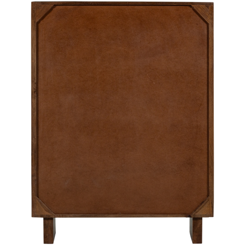 WOOOD kast 2-deurs Kella - Mango Hout - Bruin - 132x100x44