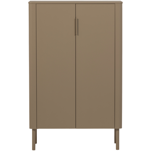 WOOOD kast 2-deurs Gunnar - Grenen - Mud - 135x85x39
