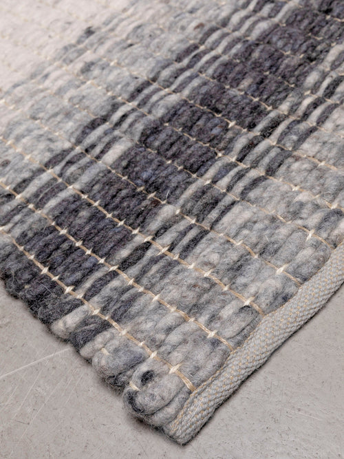 Vloerkleed MOMO Rugs Natural Weaves Varenna Black 300x400 cm - vtwonen shop