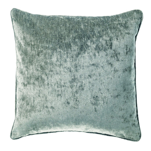 LEWY - kussenhoes 45x45 cm - glansvelours - Jadeite - groen