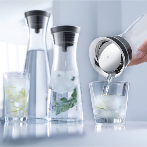 WMF Basic Waterkaraf - 0.75Ltr - Zwart/zilver