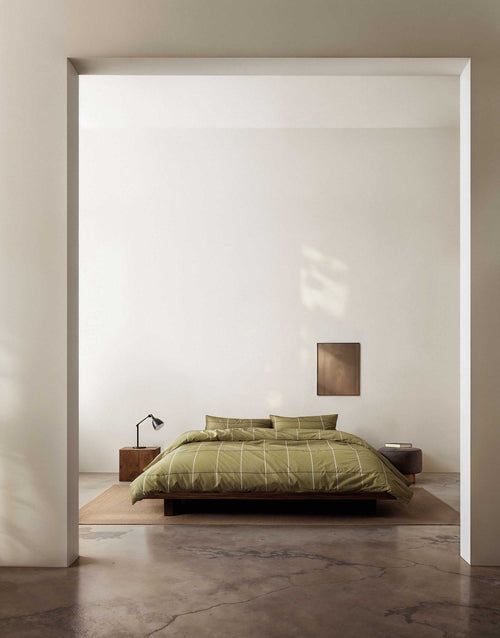 Marc O'Polo Suvie dekbedovertrek - Lits-Jumeaux XL – 260x200/220 cm - Deep pea