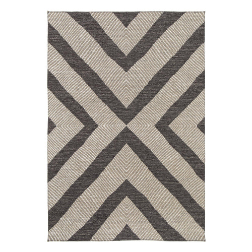 AFK Living vloerkleed Basalte - gerecyclede vezels - kastanje - 120 x 170 cm - vtwonen shop