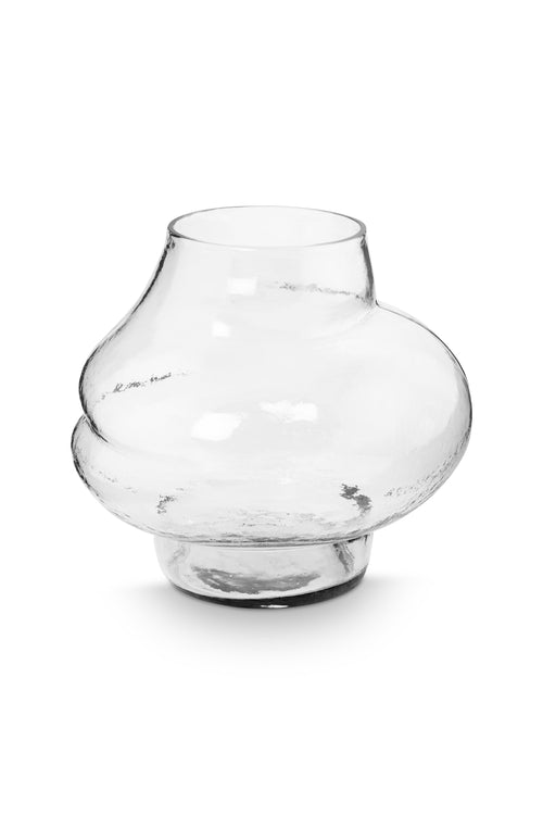 vtwonen - Bloemenvaas - Glazen - 27x25cm - vtwonen shop