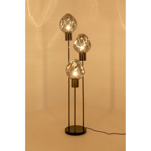 Kare Design Vloerlamp Supernova 160cm zilver