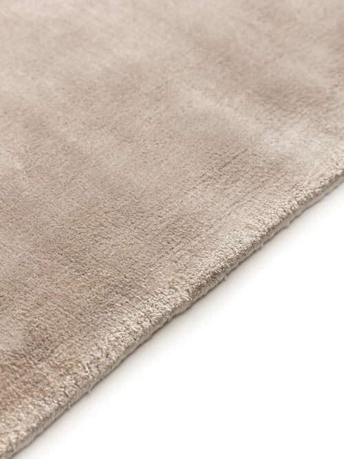 benuta viskose vloerkleed Nela - taupe - 250x350 cm