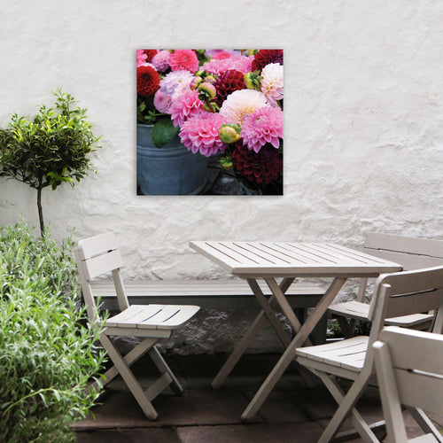 Art for the Home Buitencanvas - Dahlia - 50x50cm