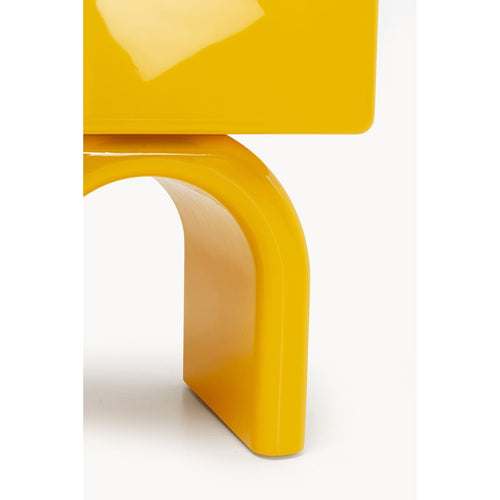 Kare Design Nachtkastje Eliano 1 lade geel