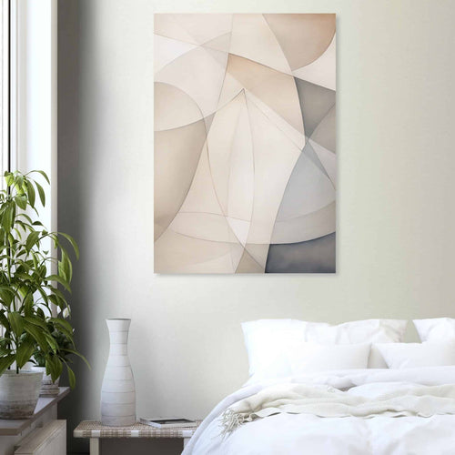 Artfulprints  Abstract - Fine lines 4   poster A4 21x29.7 cm