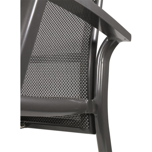 Lesli Living bistrostoel Mojito - antraciet - 63x65x112cm