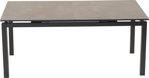 Lesli Living tuintafel Lagos - grijs - 180/240x100cm