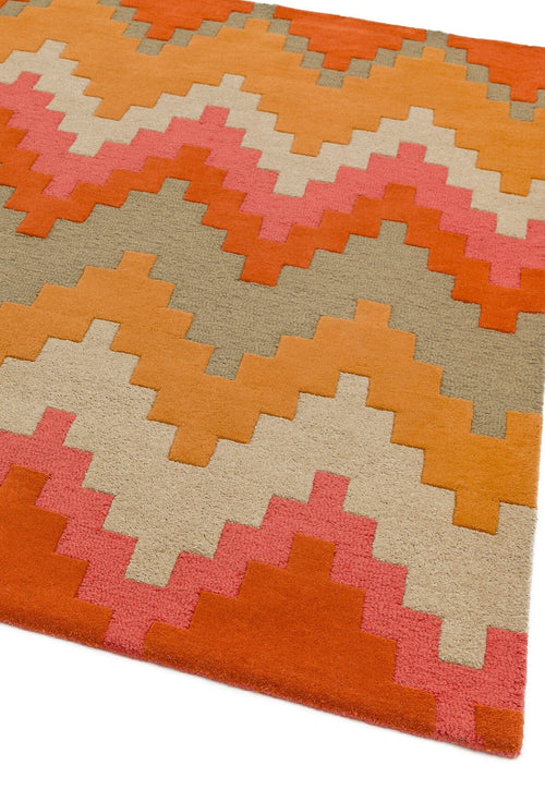 Vloerkleed MOMO Rugs Matrix MAX23 Cuzzo Sienna 160x230 cm - vtwonen shop