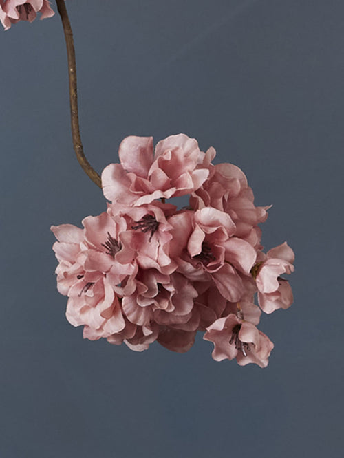 Madame Fleurie Hanami Boeket inclusief Vaas – Luxe Zijden bloemen Kersenbloesem – Tijdloos & Sereen - 19,5cm x 40cm