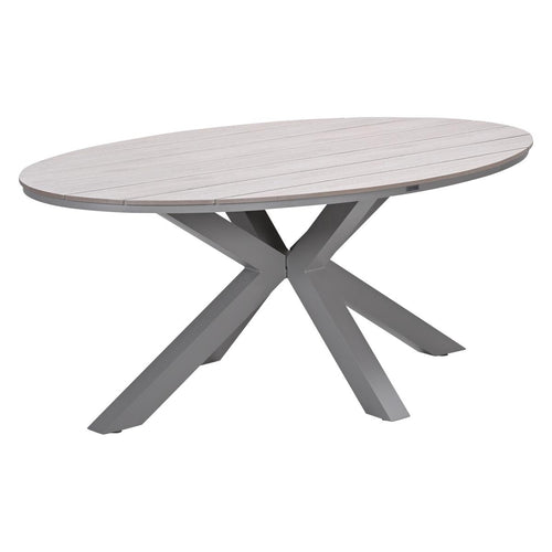 Garden Impressions tuintafel Tulli light teak vironwood - 180x115 cm - ovaal - vtwonen shop