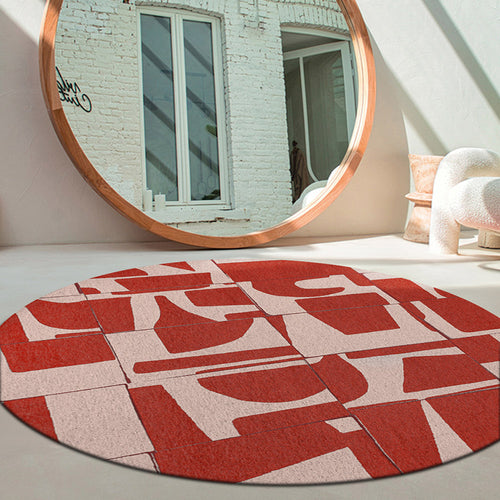 Louis De Poortere vloerkleed Rust - rood - 140x140cm