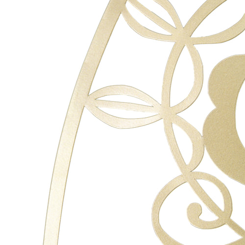 Art for the Home Metal Art - Luxe mandala goud D80cm - vtwonen shop