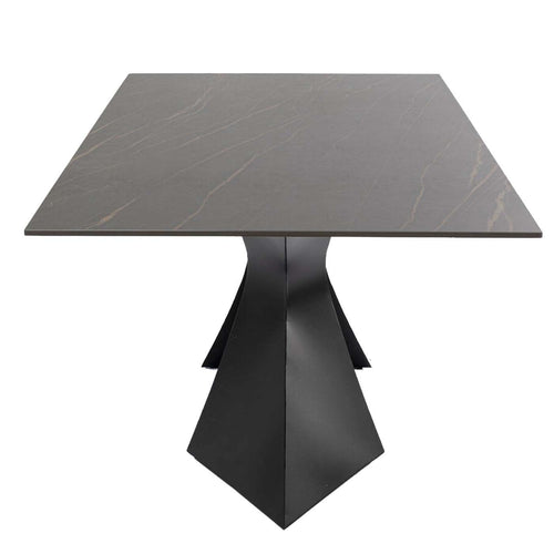 Kare Design Eettafel Gloria 200x100cm keramiek zwart