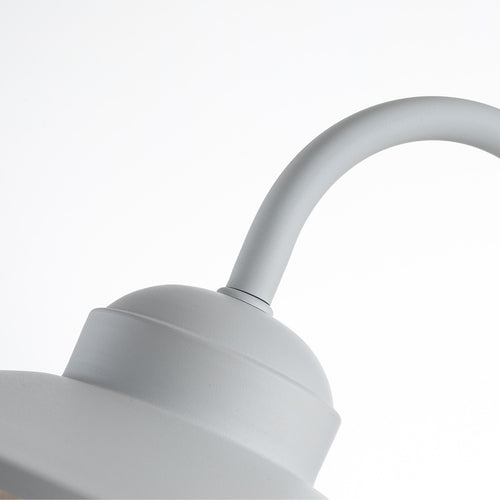 Elstead Klampenborg Buiten Dome Wandlamp Wit, IP44
