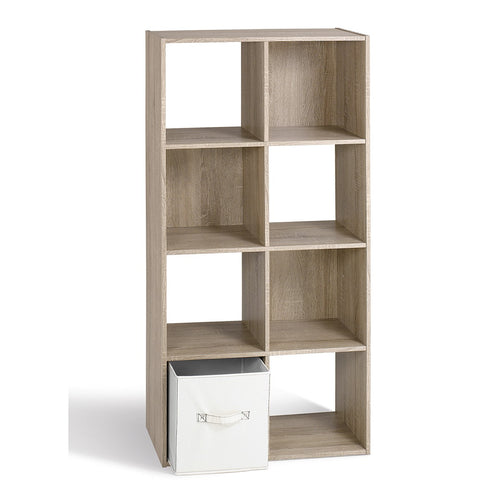 Calicosy - Opbergplank met 8 vakken COMPO - 62x29.5x123 cm