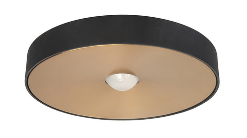 Highlight plafondlamp Bright - 1 lichts - 26  x 4.5   cm - zwart goud - vtwonen shop