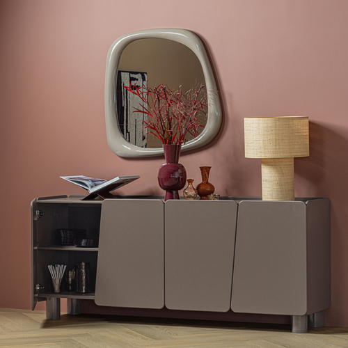 WOOOD dressoir 200 cm Root - Grenen - Truffel Bruin - 85x200x45