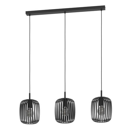 EGLO hanglamp Romazzina - e27 - 90 cm - zwart - vtwonen shop