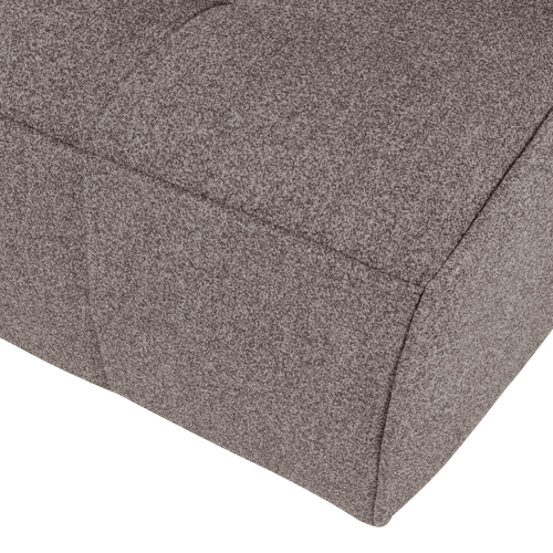 vtwonen 3-zits element Cluster - Bouclé - Middenbruin - 81x204x91