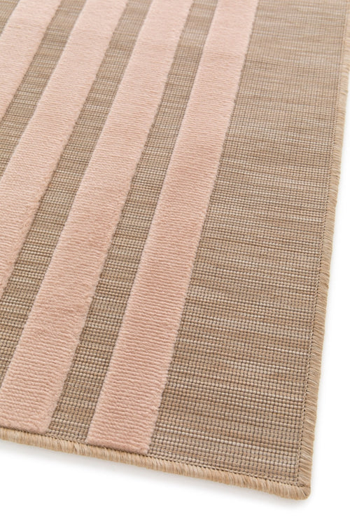 AFK Living vloerkleed Radiant - voor binnen en buiten - roos - 200 x 290 cm