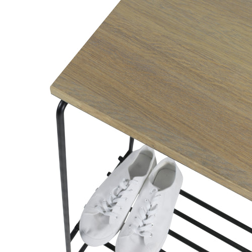 Spinder Design sidetable Clint - Zwart - 3 paar schoenen - vtwonen shop