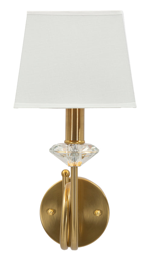 Mauro Ferretti wandlamp - goud/wit