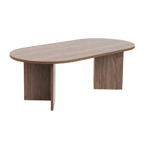 Calicosy - IRIS Ovale salontafel L119 cm - Kasjmier - 60x119x39,8 cm