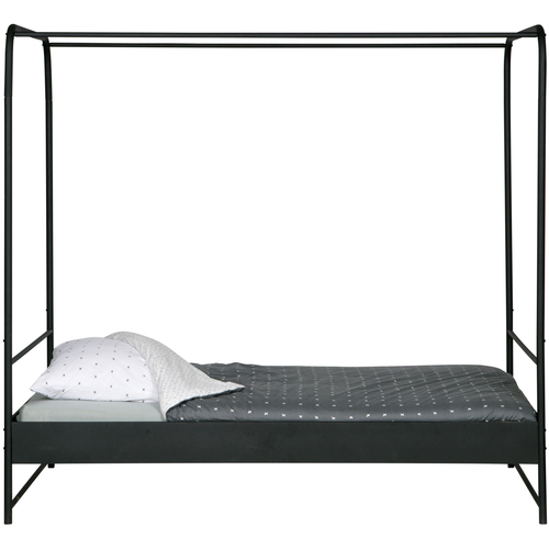 vtwonen hemelbed Bunk - Metaal - Zwart - 190x206x125 - vtwonen shop