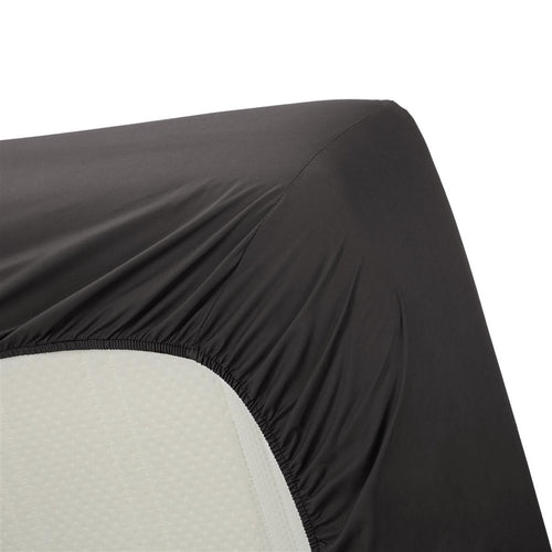 Ambiante - Katoen - Split-topper - Hoeslaken - 180x200 cm - Antraciet
