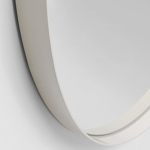 Kare Design Spiegel Curve ronde Ø100cm beige