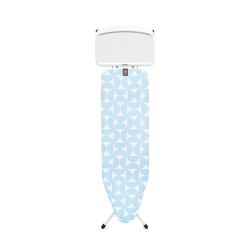 Brabantia Strijkplank B, 124x38 cm, solide stoomunithouder - Fresh Breeze